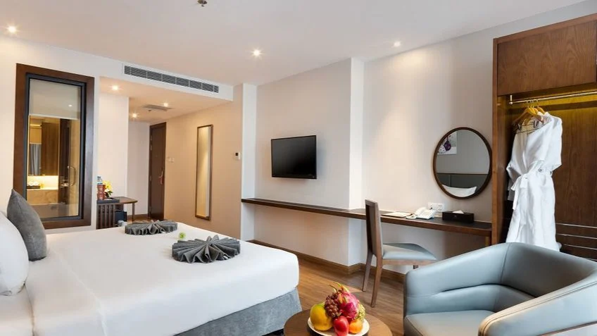 Phòng nghỉ tại DTX Hotel Nha Trang – góc 10