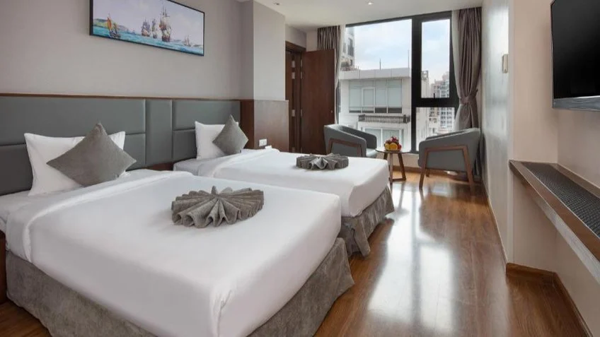 Phòng nghỉ tại DTX Hotel Nha Trang – góc 11