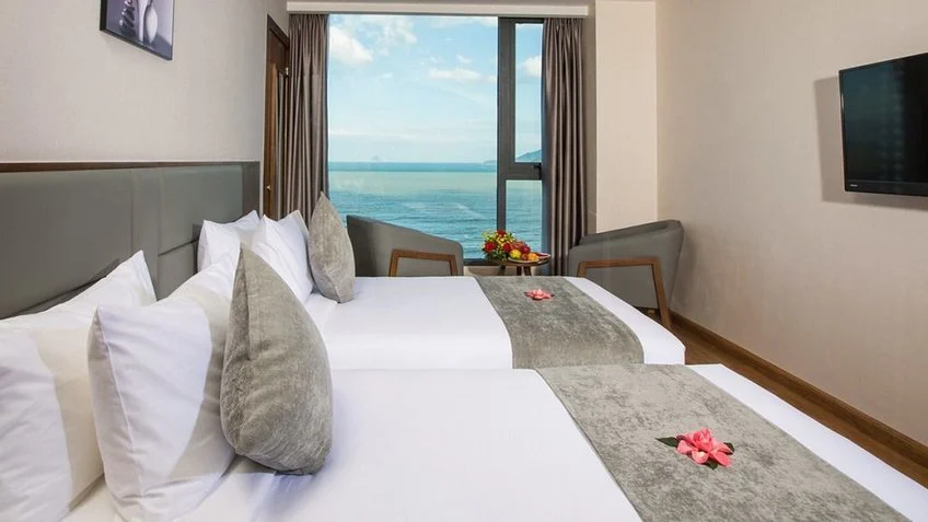 Phòng nghỉ tại DTX Hotel Nha Trang – góc 7