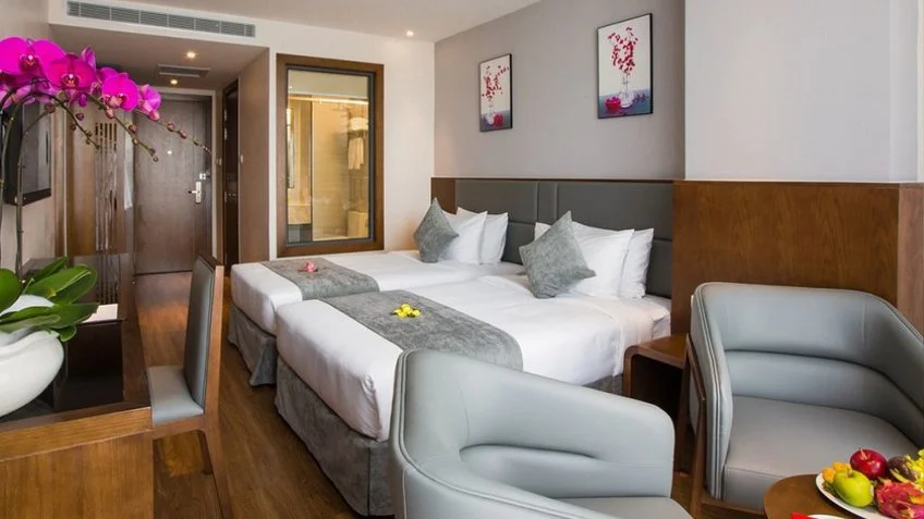 Phòng nghỉ tại DTX Hotel Nha Trang – góc 14