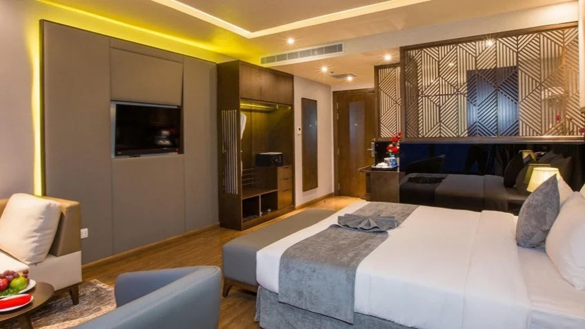 Phòng nghỉ tại DTX Hotel Nha Trang – góc 8