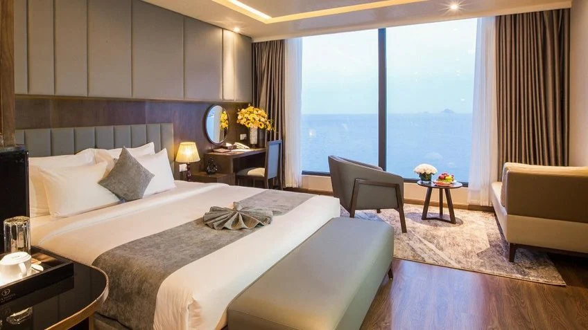 Phòng nghỉ tại DTX Hotel Nha Trang – góc 9
