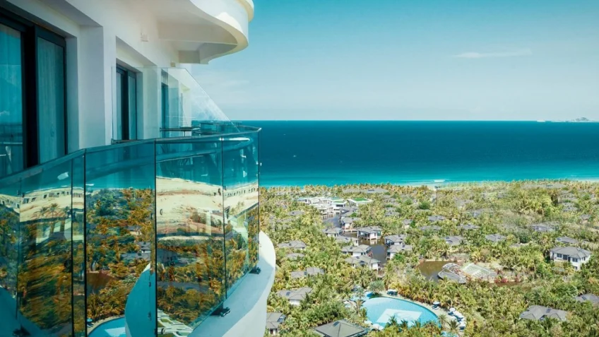 Góc nhìn tại Duyên Hà Resort Cam Ranh