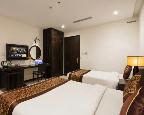 Phòng nghỉ tại Edele Hotel Nha Trang Beach – góc 3