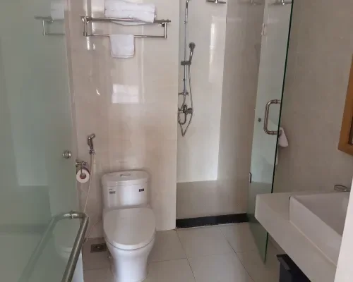 Phòng tắm tại Elite Hotel Nha Trang