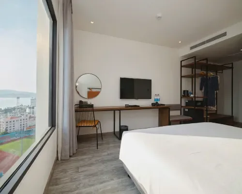 Phòng nghỉ tại Em Oi Boutique Hotel – góc 2