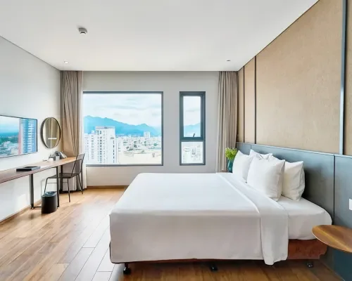 Phòng nghỉ tại Em Oi Boutique Hotel – góc 6