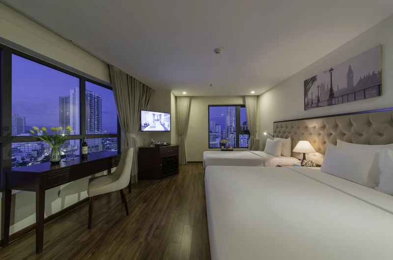 Phòng nghỉ tại Florida Hotel Nha Trang – góc 7