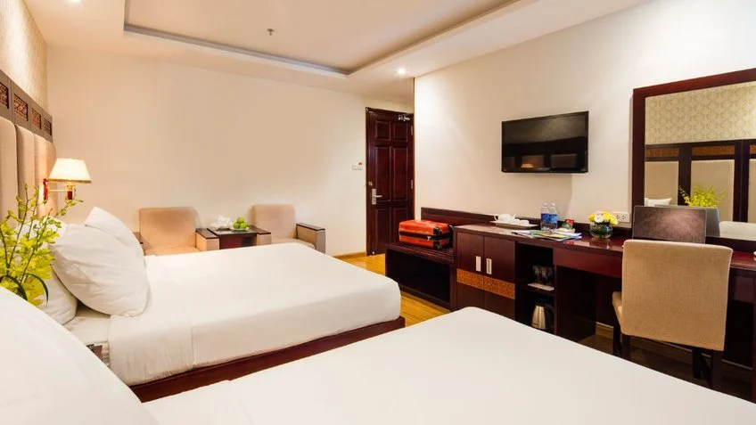 Phòng nghỉ tại Galliot Hotel Nha Trang – góc 4