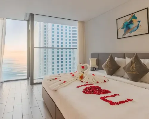 Phòng nghỉ tại Gosia Hotel Nha Trang – góc 2