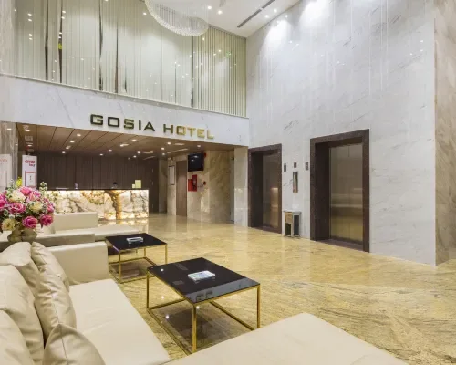 Sảnh và khu đón khách tại Gosia Hotel Nha Trang