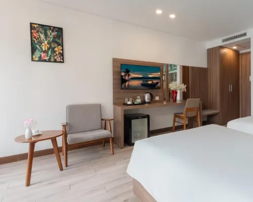 Phòng nghỉ tại Gosia Hotel Nha Trang – góc 4