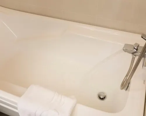 Phòng tắm tại Gosia Hotel Nha Trang