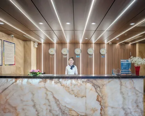 Sảnh và khu đón khách tại Gosia Hotel Nha Trang – góc 2