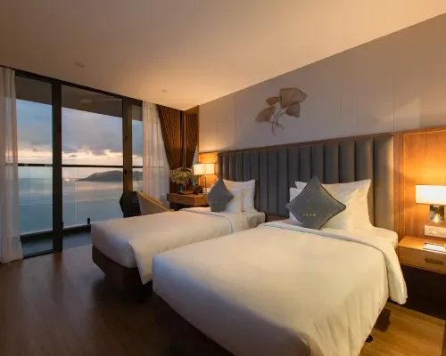 Phòng nghỉ tại Grand Gosia Hotel Nha Trang – góc 5