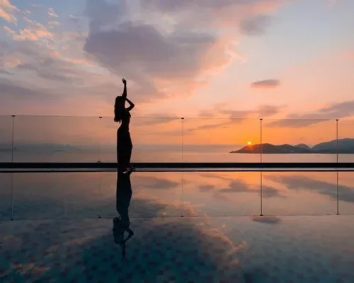 Hồ bơi tại Grand Gosia Hotel Nha Trang – góc 2
