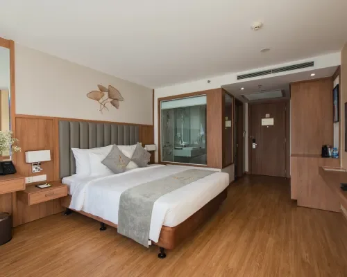 Phòng nghỉ tại Grand Gosia Hotel Nha Trang