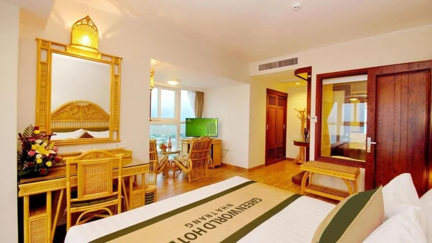 Phòng nghỉ tại Green World Hotel Nha Trang – góc 8