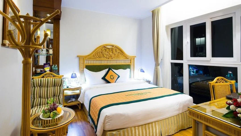 Phòng nghỉ tại Green World Hotel Nha Trang – góc 3