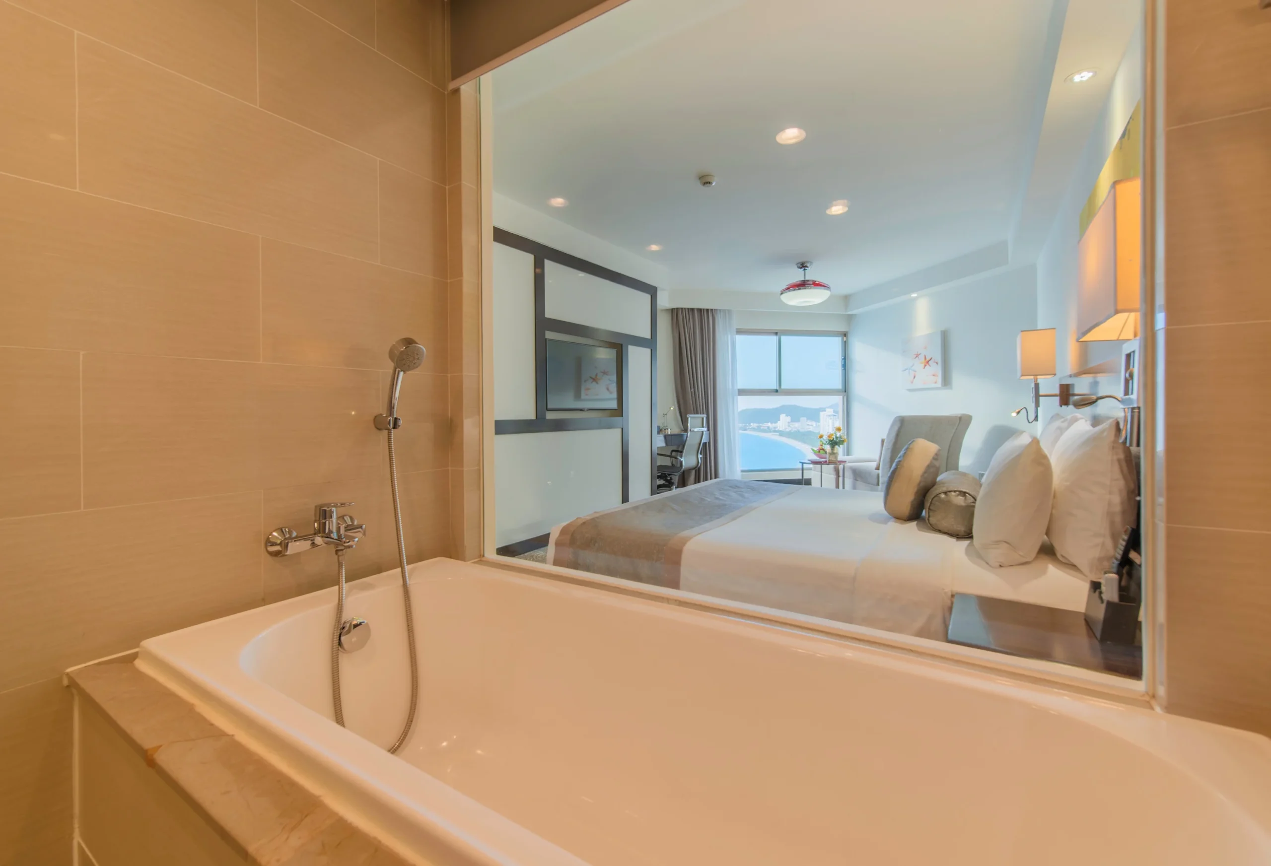 Phòng tắm tại Havana Nha Trang Hotel