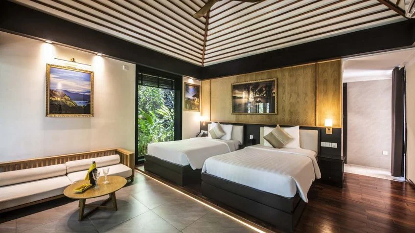 Phòng nghỉ tại Hòn Tằm Resort Nha Trang – góc 2