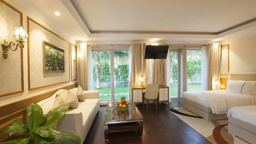 Phòng nghỉ tại Hòn Tằm Resort Nha Trang – góc 5