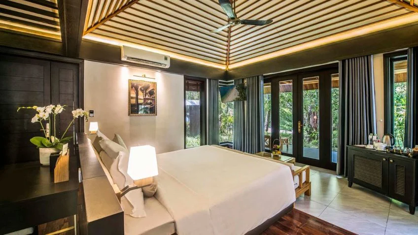 Phòng nghỉ tại Hòn Tằm Resort Nha Trang – góc 4