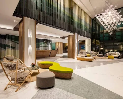 Sảnh và khu đón khách tại ibis Styles Nha Trang