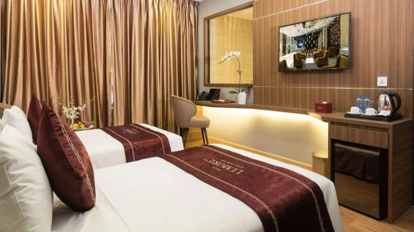 Phòng nghỉ tại LeMore Hotel Nha Trang – góc 9