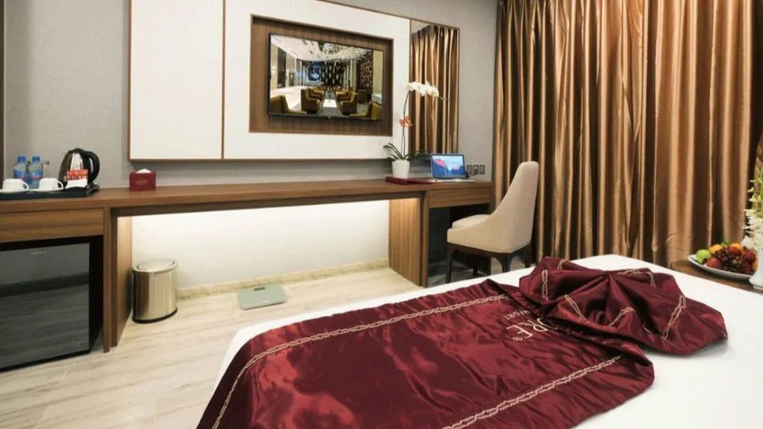 Phòng nghỉ tại LeMore Hotel Nha Trang – góc 3