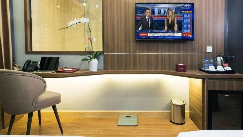 Phòng nghỉ tại LeMore Hotel Nha Trang – góc 6