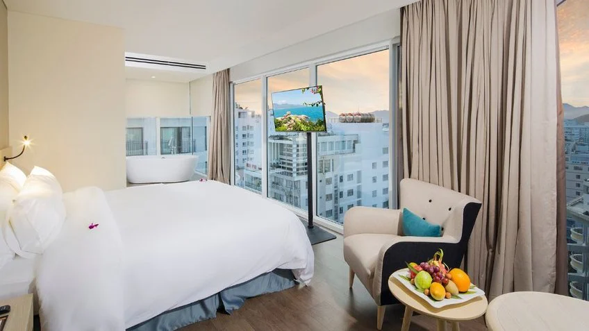 Phòng nghỉ tại Liberty Central Nha Trang – góc 3