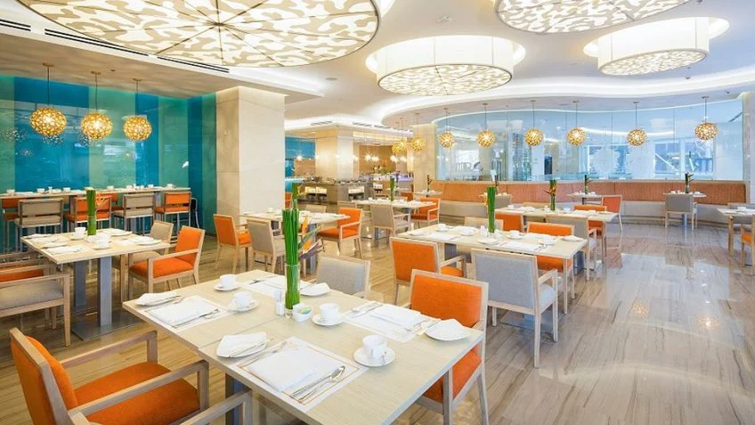 Không gian ăn uống tại Liberty Central Nha Trang