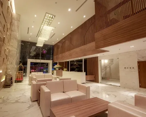 Sảnh và khu đón khách tại Libra Hotel Nha Trang