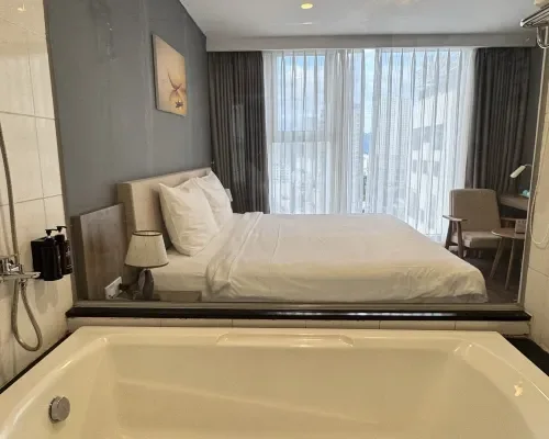 Phòng tắm tại Libra Hotel Nha Trang – góc 5