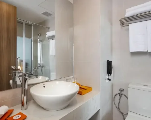 Phòng tắm tại Libra Hotel Nha Trang