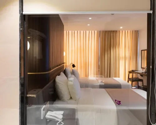 Phòng nghỉ tại Majestic Premium Hotel Nha Trang – góc 4