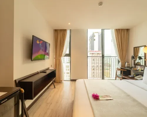 Phòng nghỉ tại Majestic Premium Hotel Nha Trang – góc 8