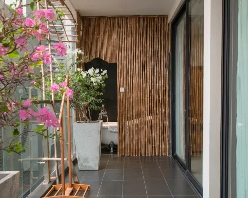 Sảnh và khu đón khách tại Maple Hotel & Apartment Nha Trang