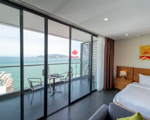 Phòng nghỉ tại Maple Hotel & Apartment Nha Trang – góc 5