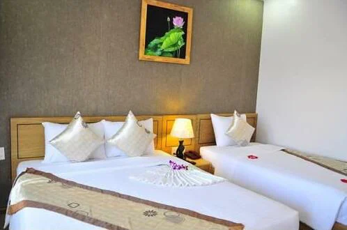 Phòng giường đôi tại Maritime Hotel Nha Trang