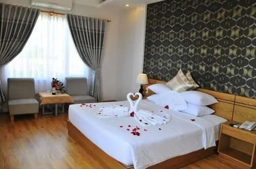 Phòng giường đôi tại Maritime Hotel Nha Trang