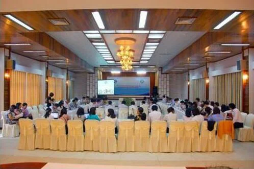 Phòng hội nghị bố trí kiểu lớp học tại Maritime Hotel Nha Trang