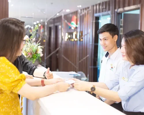 Sảnh và khu đón khách tại Masova Hotel Nha Trang – góc 2