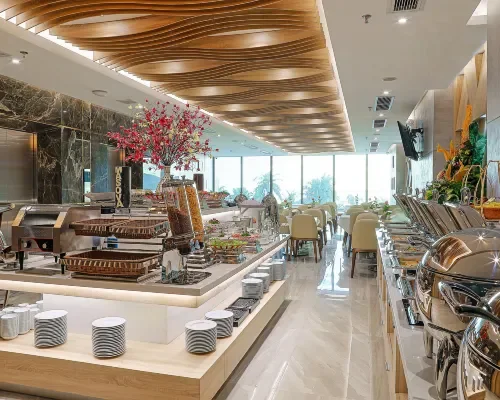 Không gian ăn uống tại Masova Hotel Nha Trang
