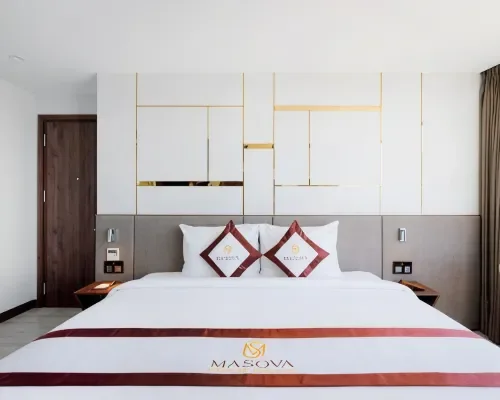 Phòng nghỉ tại Masova Hotel Nha Trang