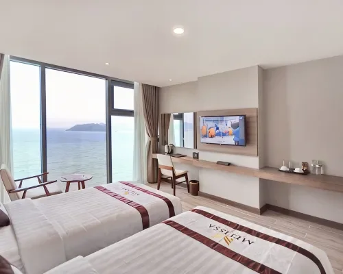 Phòng nghỉ tại Melissa Hotel Nha Trang – góc 5