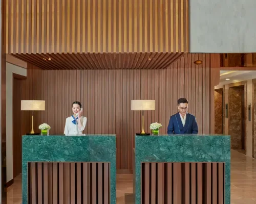 Sảnh và khu đón khách tại Mercure Nha Trang Beach