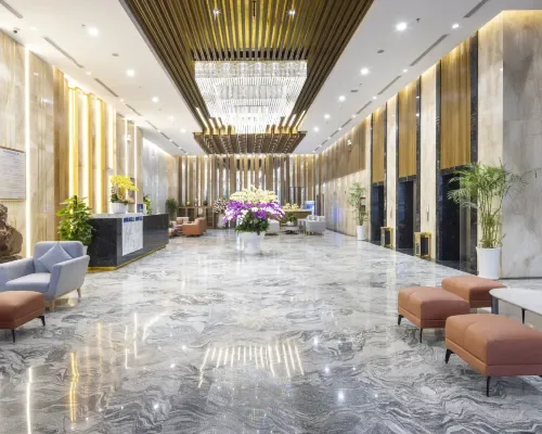 Sảnh khách sạn tại Miracle Luxury Hotel Nha Trang
