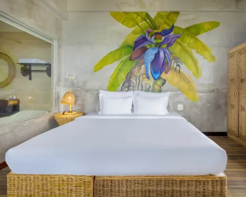 Phòng giường đôi tại MissBamboo Hotel Nha Trang by The Light